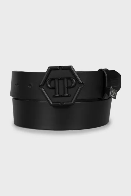 Men's Hexagon belt with tag