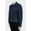 Denim jacket with buttons