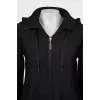 Long jacket with perforation