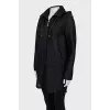 Long jacket with perforation