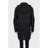Long jacket with perforation