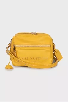 Flight Paname Takeoff Leather Bag