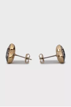 Gold Heart Shaped Earrings