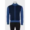 Men's cashmere and wool sports jacket