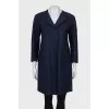 Blue loose fit cardigan