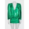 Mini dress green