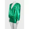 Mini dress green