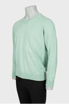Men's jumper green