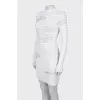 Bodycon dress with zipper