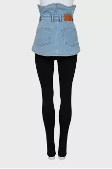 Blue Denim Basque