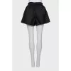 Loose fit shorts with tag