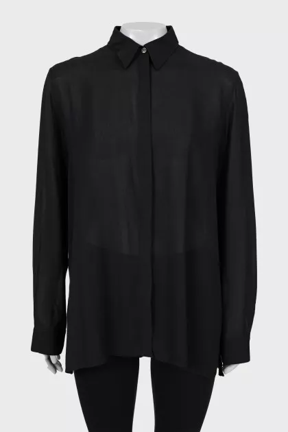 Transparent loose fit shirt