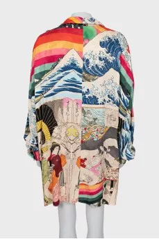 Long loose fit shirt