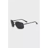 Thin frame sunglasses