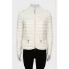 Quilted jacket white