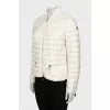 Quilted jacket white