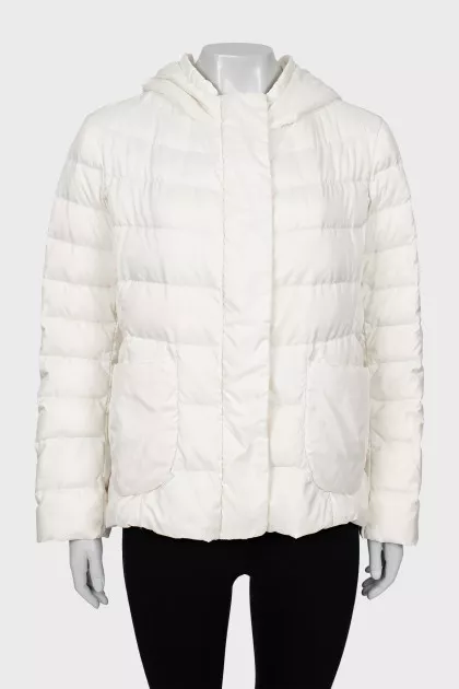 Quilted jacket with pockets