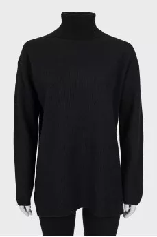 Cashmere sweater with tag