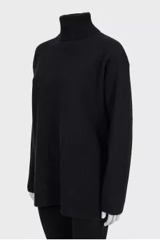 Cashmere sweater with tag