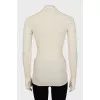 Beige jumper with tag