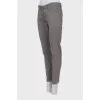 Skinny jeans in grey with tag