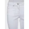 Slim fit jeans with tag