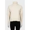 Wool and cashmere sweater