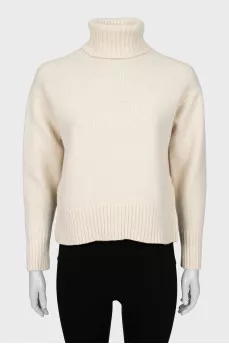 Wool and cashmere sweater
