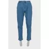 Мужские джинсы regular fit на пуговицах