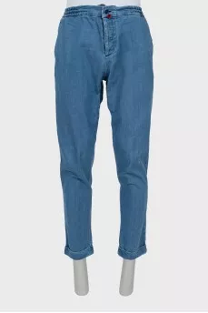Чоловічі джинси regular fit на гудзиках