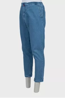 Чоловічі джинси regular fit на гудзиках