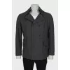 Men's straight cut coat