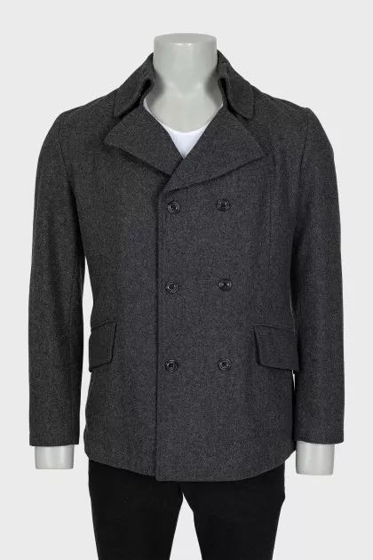 Men's straight cut coat