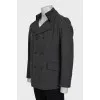 Men's straight cut coat