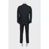 Men's pinstripe wool suit