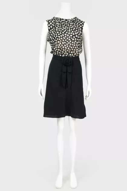 Printed dress