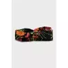 Silk headband with floral print