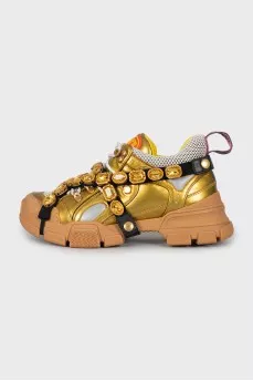 Flashtrek Crystal embellished sneakers