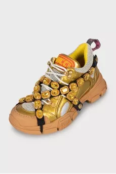 Flashtrek Crystal embellished sneakers