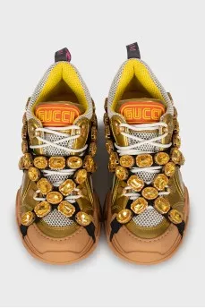 Flashtrek Crystal embellished sneakers