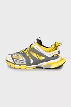 Yellow Track sneakers