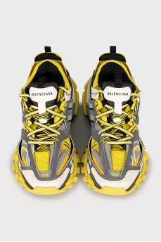 Yellow Track sneakers
