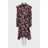 Ruffled tie dress