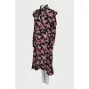 Ruffled tie dress