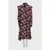 Ruffled tie dress