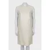 Linen dress straight cut