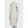 Linen dress straight cut