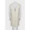 Linen dress straight cut