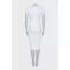 Ribbed Bodycon Dress with Tag