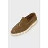 Summer Charms Walk Brown Loafers